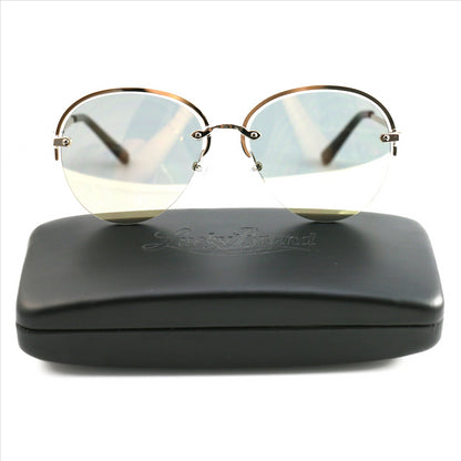 Lucky Brand Men or Womens Sunglasses D940 GOLD 55/16/145 Mirror Lens