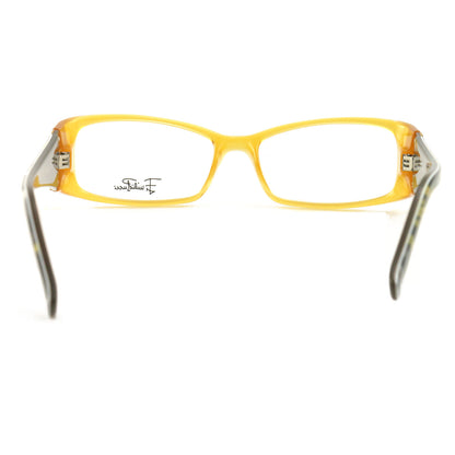 Emilio Pucci Womens Eyeglasses EP2645 244 Yellow 52 15 130 Frames Rectangle