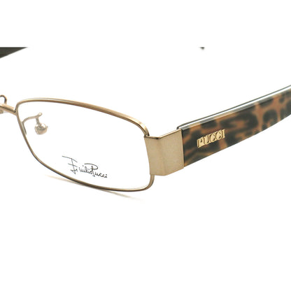 Emilio Pucci Womens Eyeglasses EP2136 705 Brown 52 17 135 Frames Rectangle
