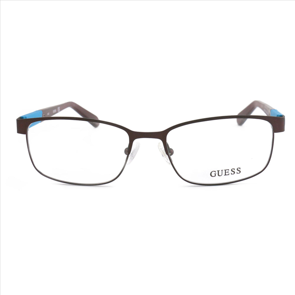 Guess Eyeglasses For Men-Womens GU1865 53070 Wine/Blue 53 17 140 Square