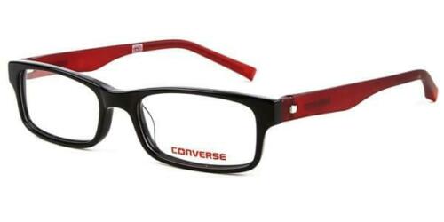 Converse Eyeglasses Frames for Kids Rectangular with Demo Lens K011Black 47-135