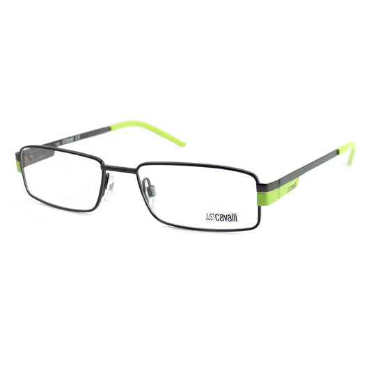 Just Cavalli Men Eyeglasses JC 291 049 Black/Green 52 17 140 Frames Rectangle