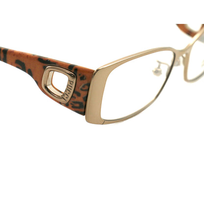 Emilio Pucci Womens Eyeglasses EP2140 207 Gold/Brown 50 16 140 Frames Rectangle