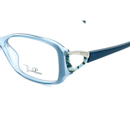 Emilio Pucci Womens Eyeglasses Frames EP2675 462 Clear Blue 53 15 120 Rectangle