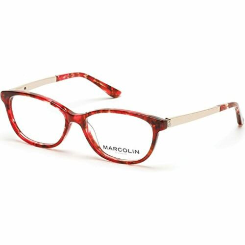 Eyeglasses Marcolin cat eye Womens MA 5010 068 Red 51 - 15 - 140