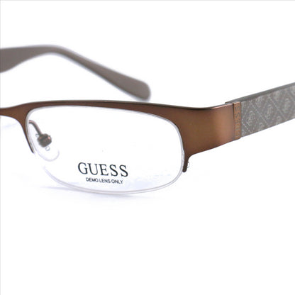 Guess Womens Eyeglasses GU1305 CRM Brown 49 19 135 Frames Oval