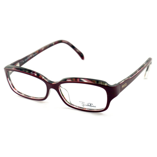 Emilio Pucci Womens Eyeglasses Frames EP2669 602 Burgundy 52 14 135 Rectangle