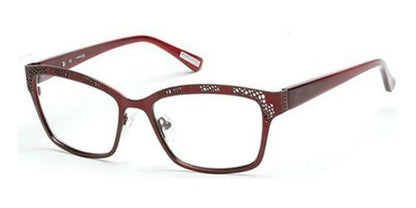 GUESS for Womens Eyeglasses Rectangle Red 53mm-135mm-17mm