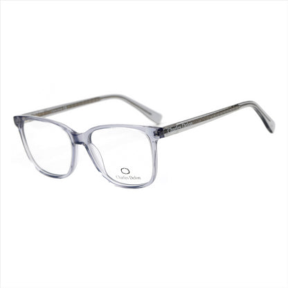 Eyeglasses for Men-Womens Clear grey Square 54 18 145 by Charles Delon