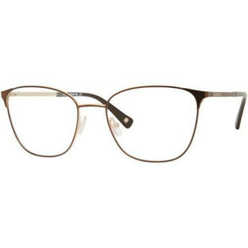 Womens Metal Eyeglasses Frame LIZ CLAIBORNE 656 09Q Brown Size 53 18 135