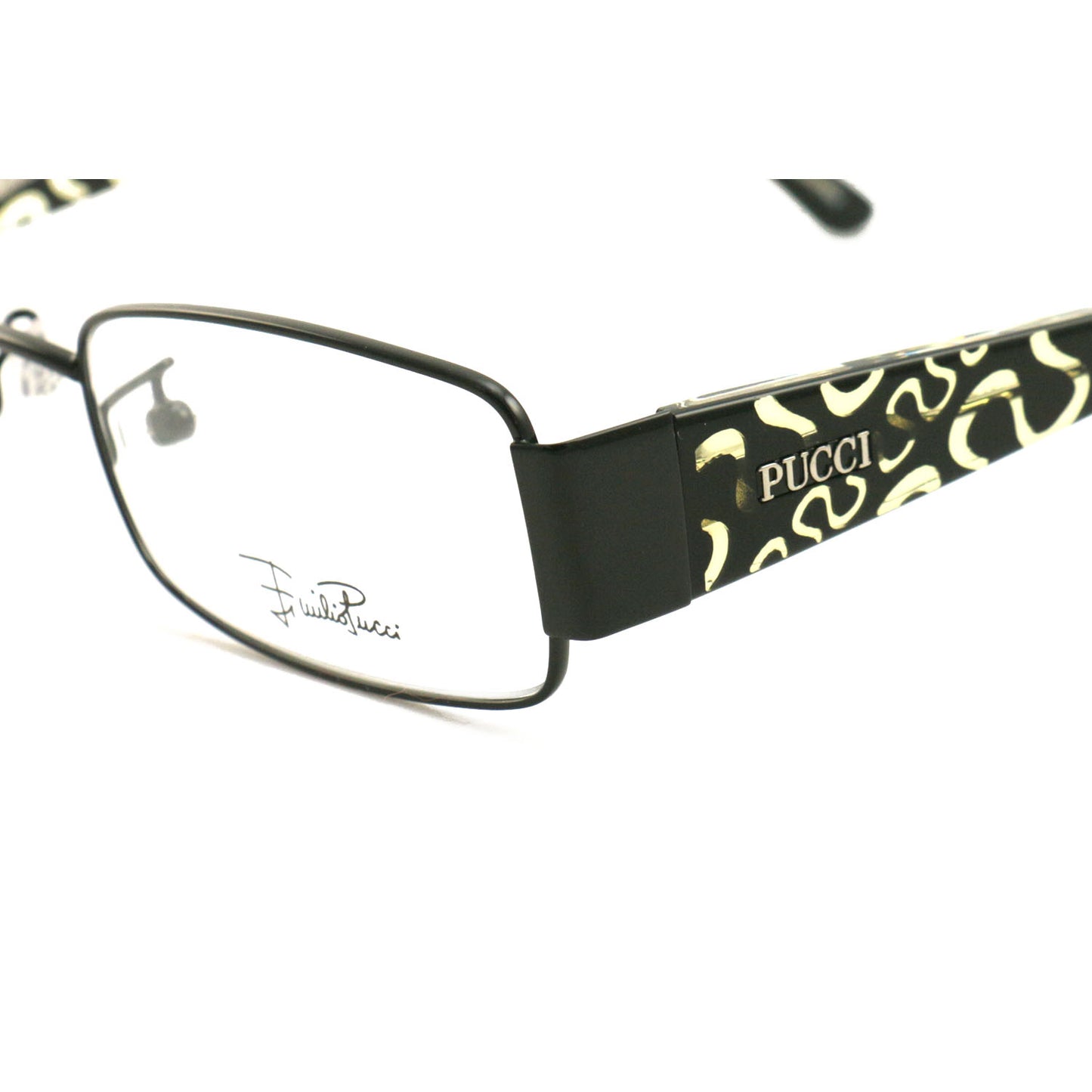 Emilio Pucci Womens Eyeglasses EP2135 002 Black 51 17 130 Frames Rectangle