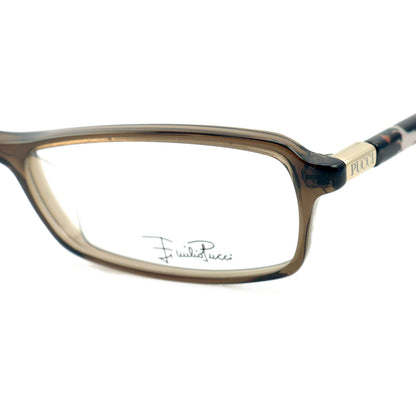 Emilio Pucci Womens Eyeglasses Frames EP2646 207 Brown 54 15 135 Cat Eye