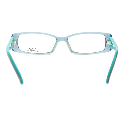 Emilio Pucci Womens Eyeglasses EP2655 Clear Blue Turquoise 51 14 135 Rectangle