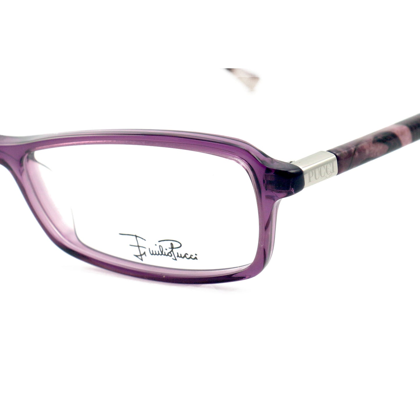 Emilio Pucci Womens Eyeglasses EP2646 539 Purple 54 15 135 Cat Eye