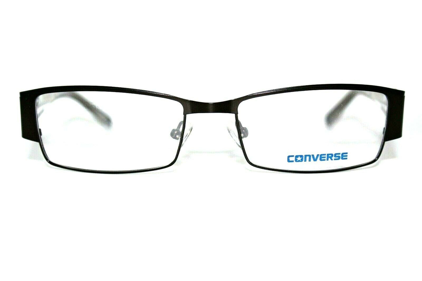 Converse Eyeglasses For Men Flip Book Dark Gunmetal 53/17/135 with Demo Lens