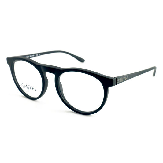 Smith Optics Men-Womens Eyeglasses Matte Black Round Maddox QHC 49 19 140 Round