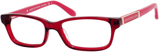 Marc by Marc Jacobs Womens Eyeglasses 578 C42 Burgundy/Fuchsia 51 16 140 Rectang