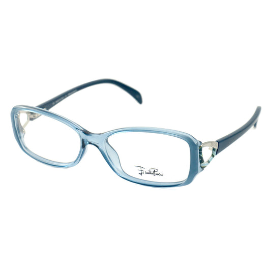 Emilio Pucci Womens Eyeglasses Frames EP2675 462 Clear Blue 53 15 120 Rectangle