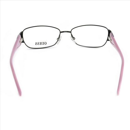 Guess Eyeglasses Womens GU 2307 BLK Black/Pink 52 15 140 Frames Oval