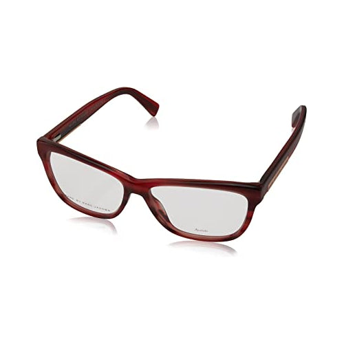 Marc by Marc Jacobs Womens Eyeglasses 618 KVN Striped Burgundy 55 14 140 Square