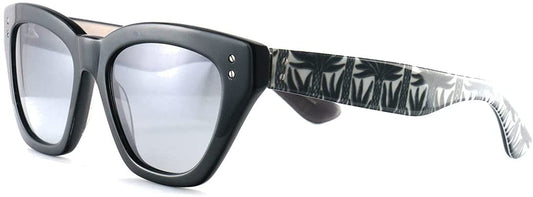 OXYDO Womens Sunglasses OX1085 FB GD7 Black/White Palm 51 18 145