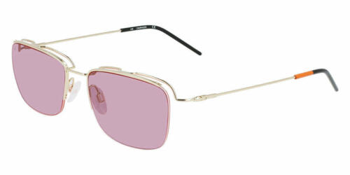Calvin Klein Women Sunglasses CK21122S 676 Pink/Pink Rectangle Metal 53-17-140