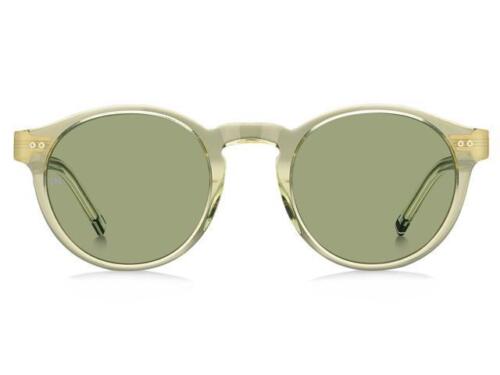 TOMMY HILFIGER Men/Women Sunglasses TH 1795/S 0FT4 Oval Honey Gold/Green Solid