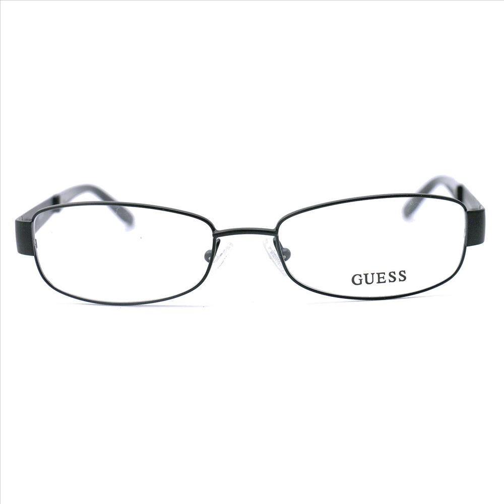 Guess Eyeglasses Womens GU2392 BLKGLD Mate Black 53 17 135 Frames Oval