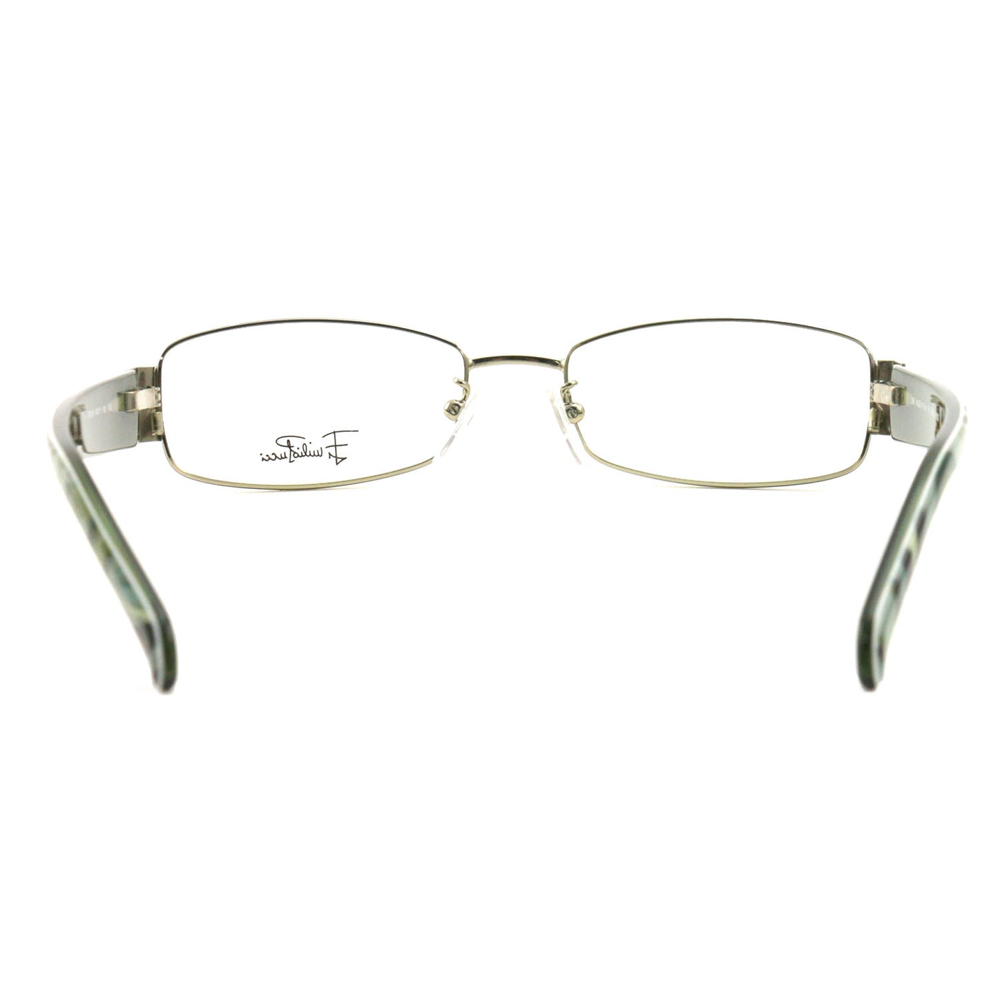 Emilio Pucci Womens Eyeglasses EP2136 230 Gold/Multicolor 52 17 135 Rectangle