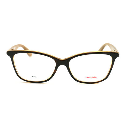 Carrera Womens Eyeglasses Frames Havana Cat Eye CA 6618 GZT 54 15 140