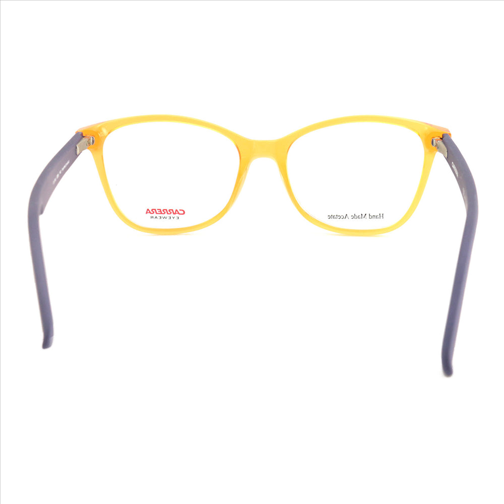 Carrera Womens Eyeglasses Frames Orange/Purple Cat Eye CA 5501 BDB 52 17 140
