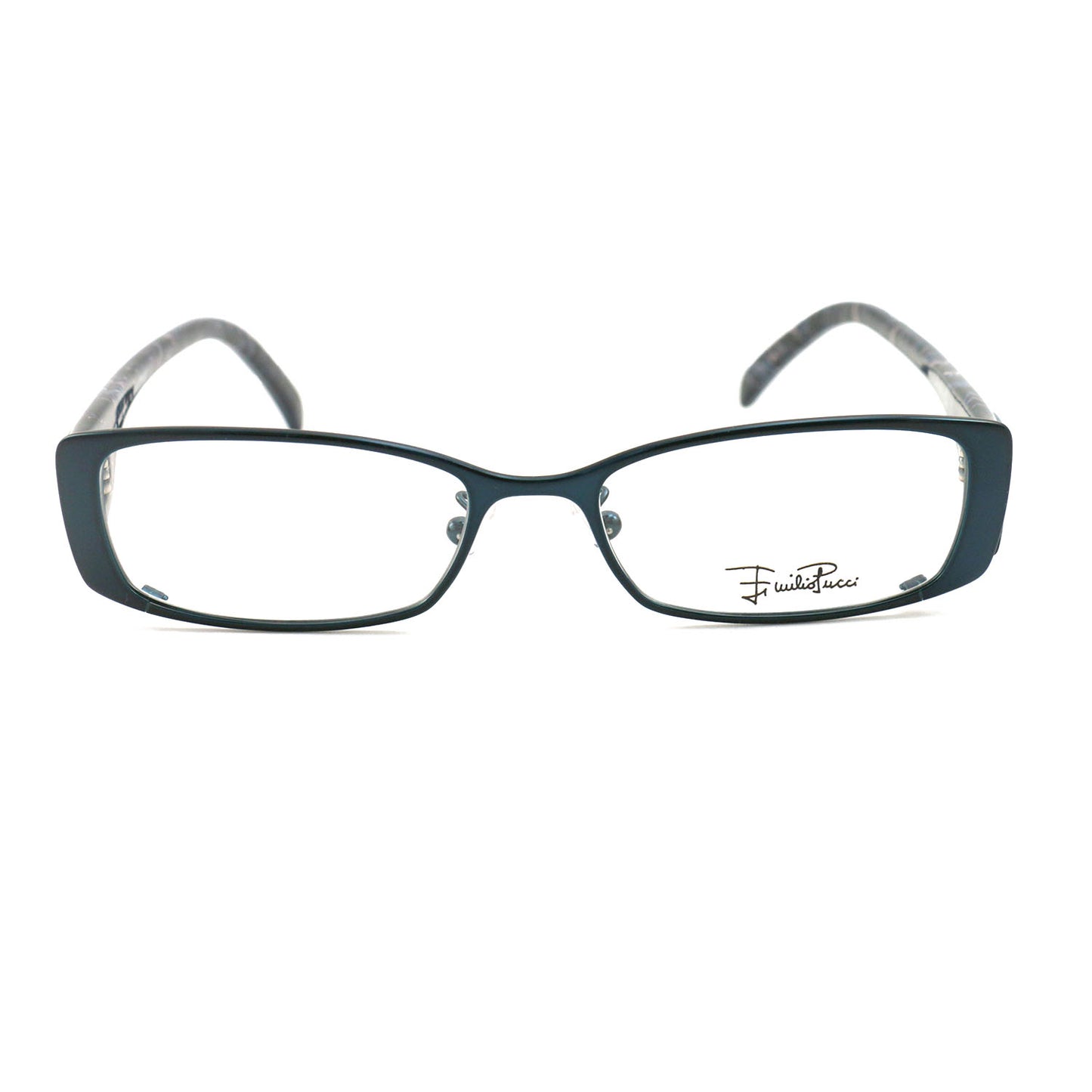 Emilio Pucci Womens Eyeglasses EP2140 424 Blue 50 16 140 Frames Rectangle