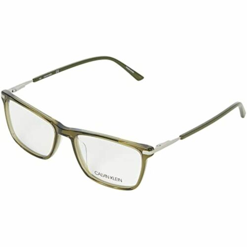Calvin Klein Men Eyeglasses CK20512 Crystal Cargo Rectangle Acetate 54-17-145
