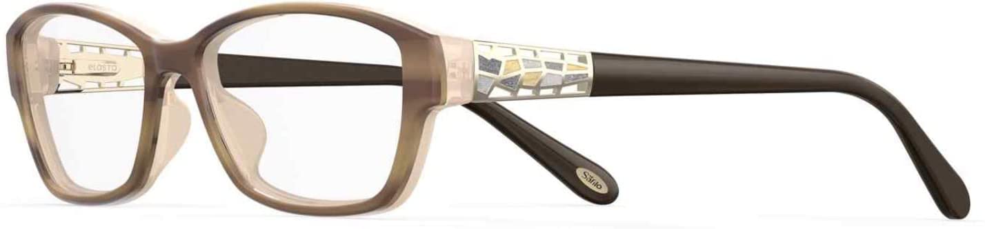 Frames for Womens's Eyeglasses Emozioni made in Italy Rectangular Brown 52 15 130