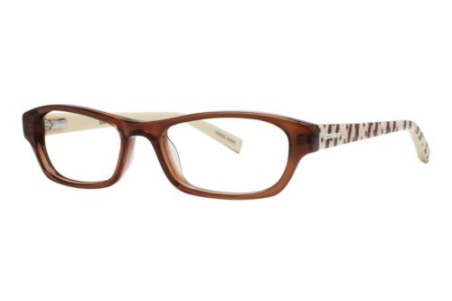 Converse Eyeglasses Frames for Kids Oval with Demo lens K007 Brown 46-15-125