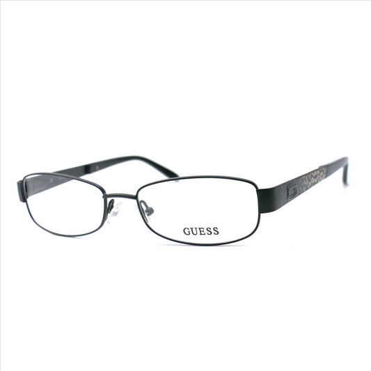 Guess Eyeglasses Womens GU2392 BLKGLD Mate Black 53 17 135 Frames Oval