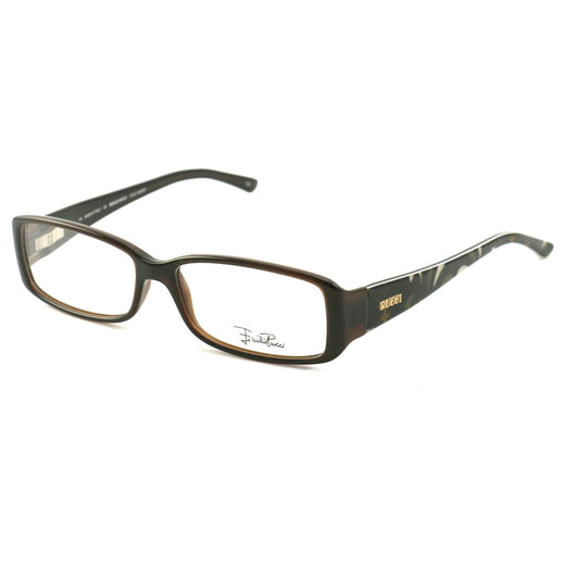 Emilio Pucci Womens Eyeglasses EP2658 207 Brown 53 14 130 Frames Rectangle