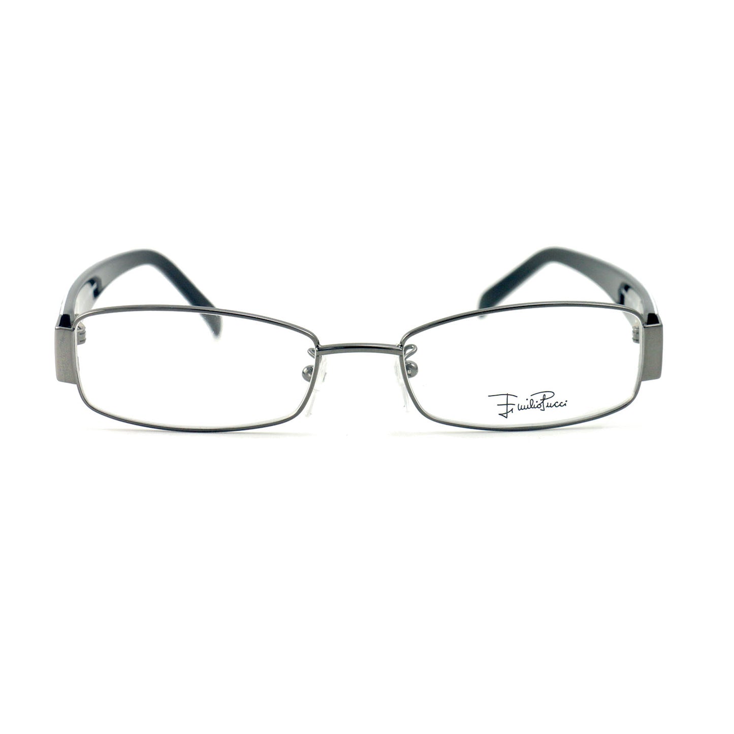 Emilio Pucci Womens Eyeglasses EP2136 069 Gunmetal/Black 52 17 135 Rectangle