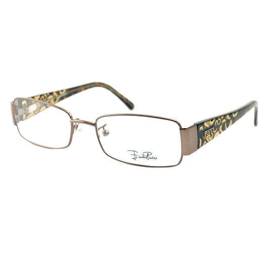 Emilio Pucci Womens Eyeglasses EP2135 207 Chesnut 51 17 130 Frames Rectangle