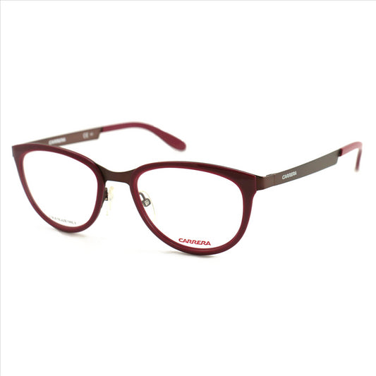 Carrera Womens Eyeglasses Dark Rose Oval CA 5528 8RY Frames 51 19 140 Oval