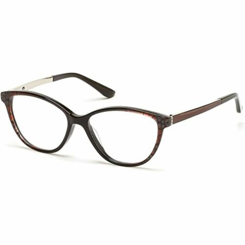 Eyeglasses Marcolin Womens cat eye MA 5002 050 dark brown 53 - 15 - 140.