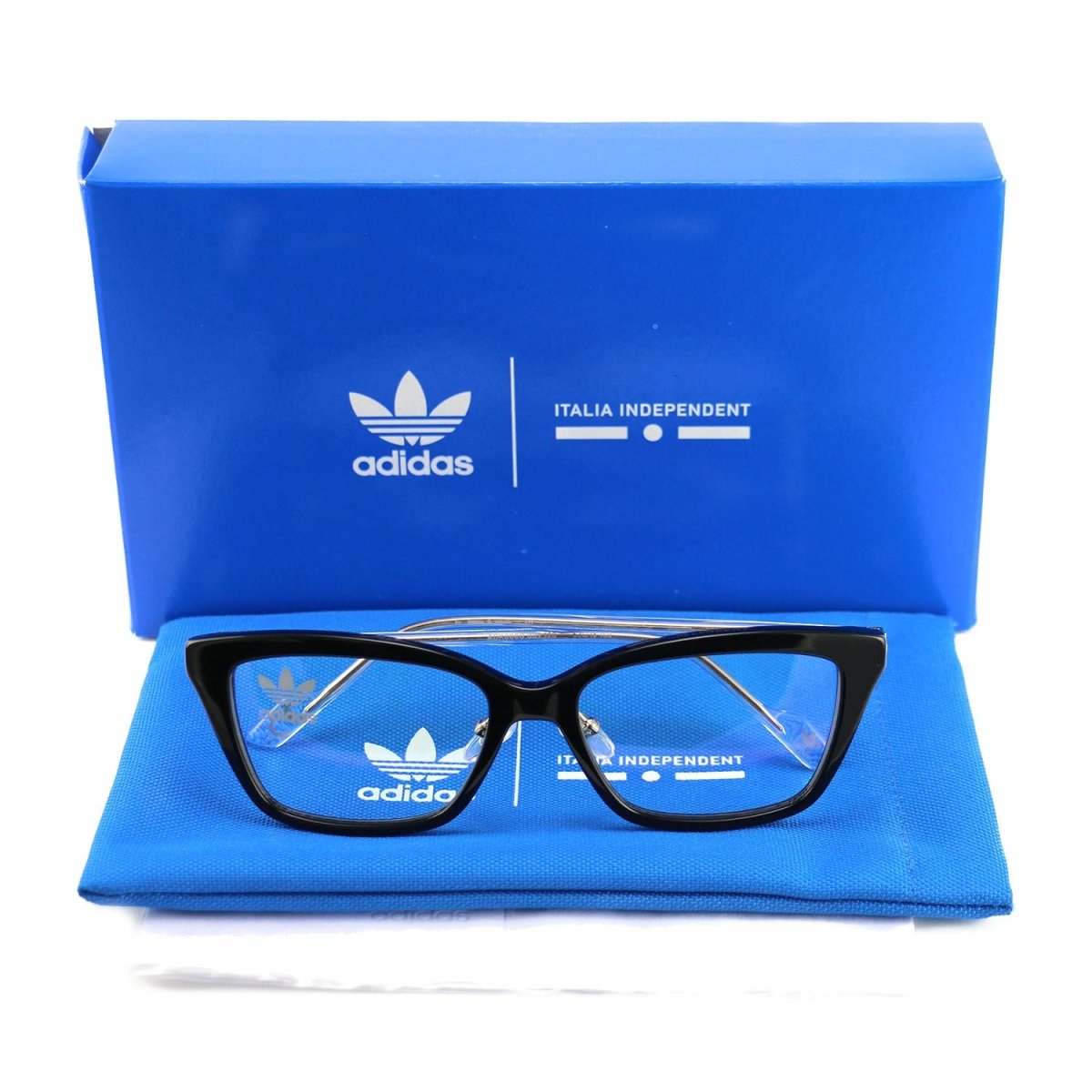 Adidas Frames Womens's Eyeglasses AOK008O 009.120 Black Gold 53 16 140 Square - megafashion11Monturas