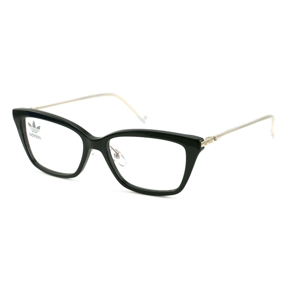 Adidas Frames Womens's Eyeglasses AOK008O 009.120 Black Gold 53 16 140 Square - megafashion11Monturas