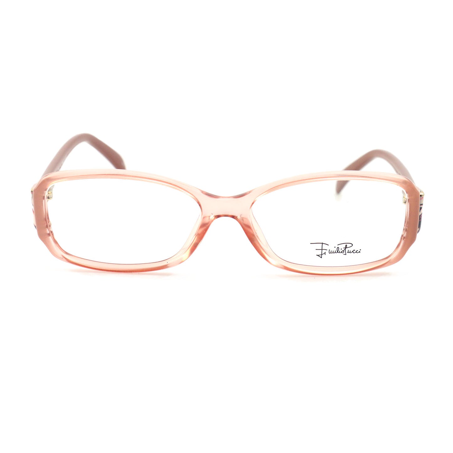 Emilio Pucci Womens Eyeglasses EP2675 651 Pink 53 15 120 Frames Rectangle