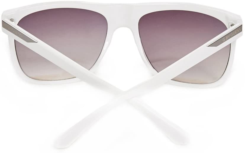 G by GUESS Men/Womens Sunglasses GG2145 Oversized White Acetate 59-18-145