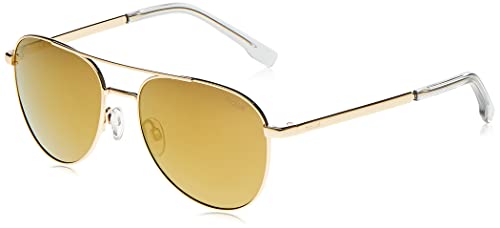 Bolle Classic Polarized Square Evel Shiny Gold Sunglasses, One Size - megafashion11Sunglasses