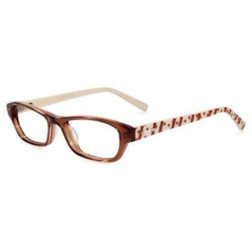 Converse Eyeglasses Frames for Kids Oval with Demo lens K007 Brown 46-15-125