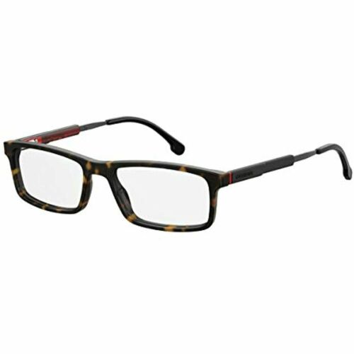 Carrera Eyeglasses for Men Rectangular 8837 0086 Dark Havana with Demo Lens - megafashion11Monturas