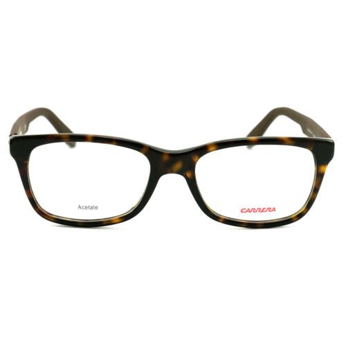 Carrera Men or Womens Eyeglasses CA6653 GPS Dark Havana/Brown 52 18 140 Rectangl - megafashion11Monturas