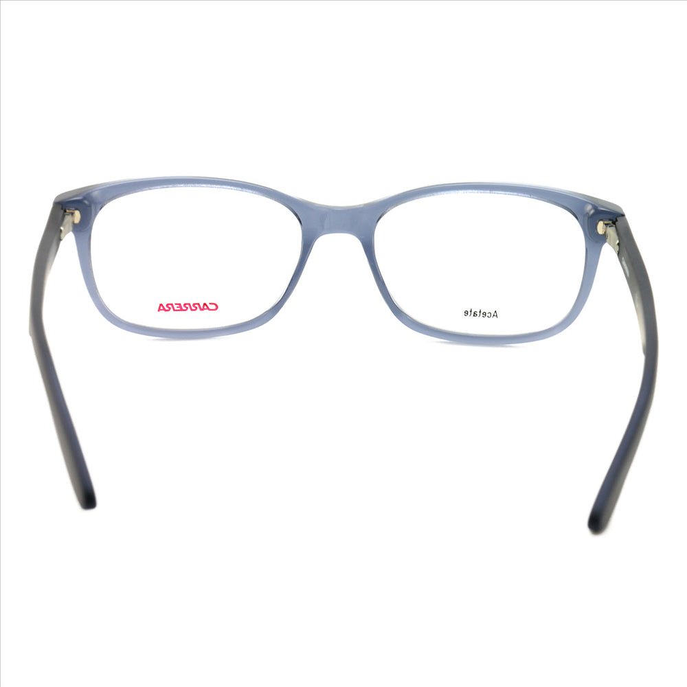 Carrera Men or Womens Eyeglasses CA9912 TTA Blue/Clear 52 17 140 Rectangle - megafashion11Monturas